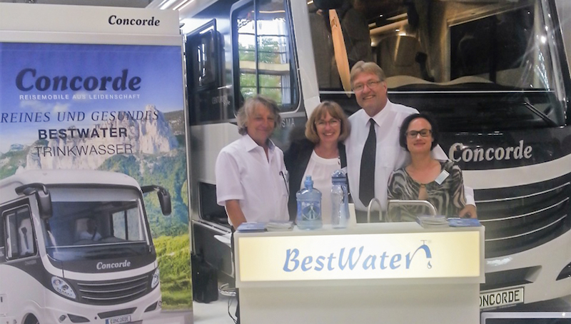 BestWater im Wohnwagen