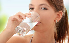 Wasser trinken