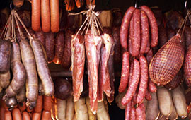 geräucherte-Wurstwaren