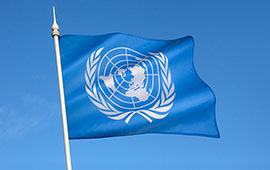 UN-Flagge