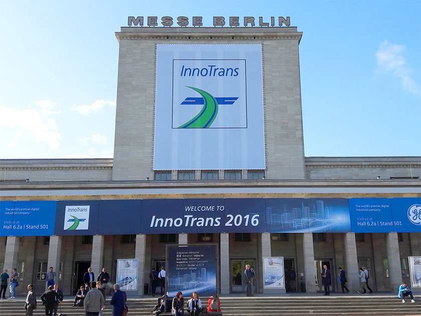 InnoTrans Berlin 2016 Eingang