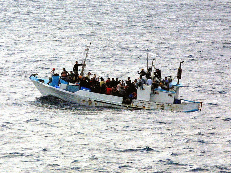 Fl&uuml;chtlingsboot